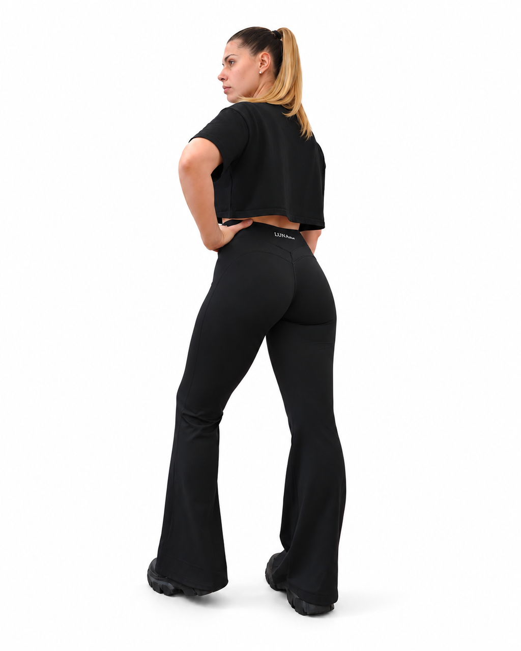 Legging évasé taille haute LUNABLUE